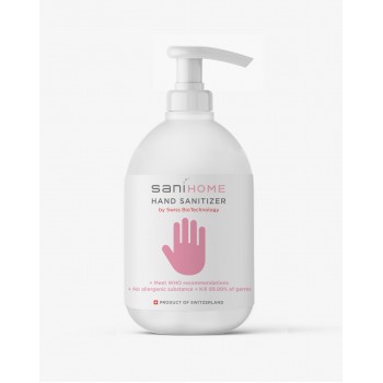 瑞士 SaniHome 世衞推薦配方消毒搓手液 - 500ml